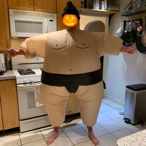 *SOLD* Spirit Halloween Adult Sumo Wrestler Inflatable Costume